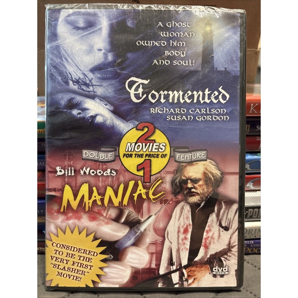 Tormented/Maniac (DVD, 2006) Brand New Sealed